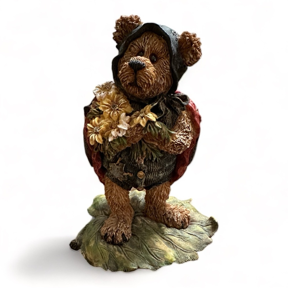 1999 Boyds Bears & Friends Bearstone Collection #227730 Tweedle Bedeedle Resin
